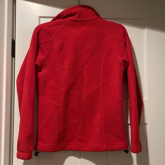 Columbia women’s extra small fleece jacket - red - Picture 4 of 5